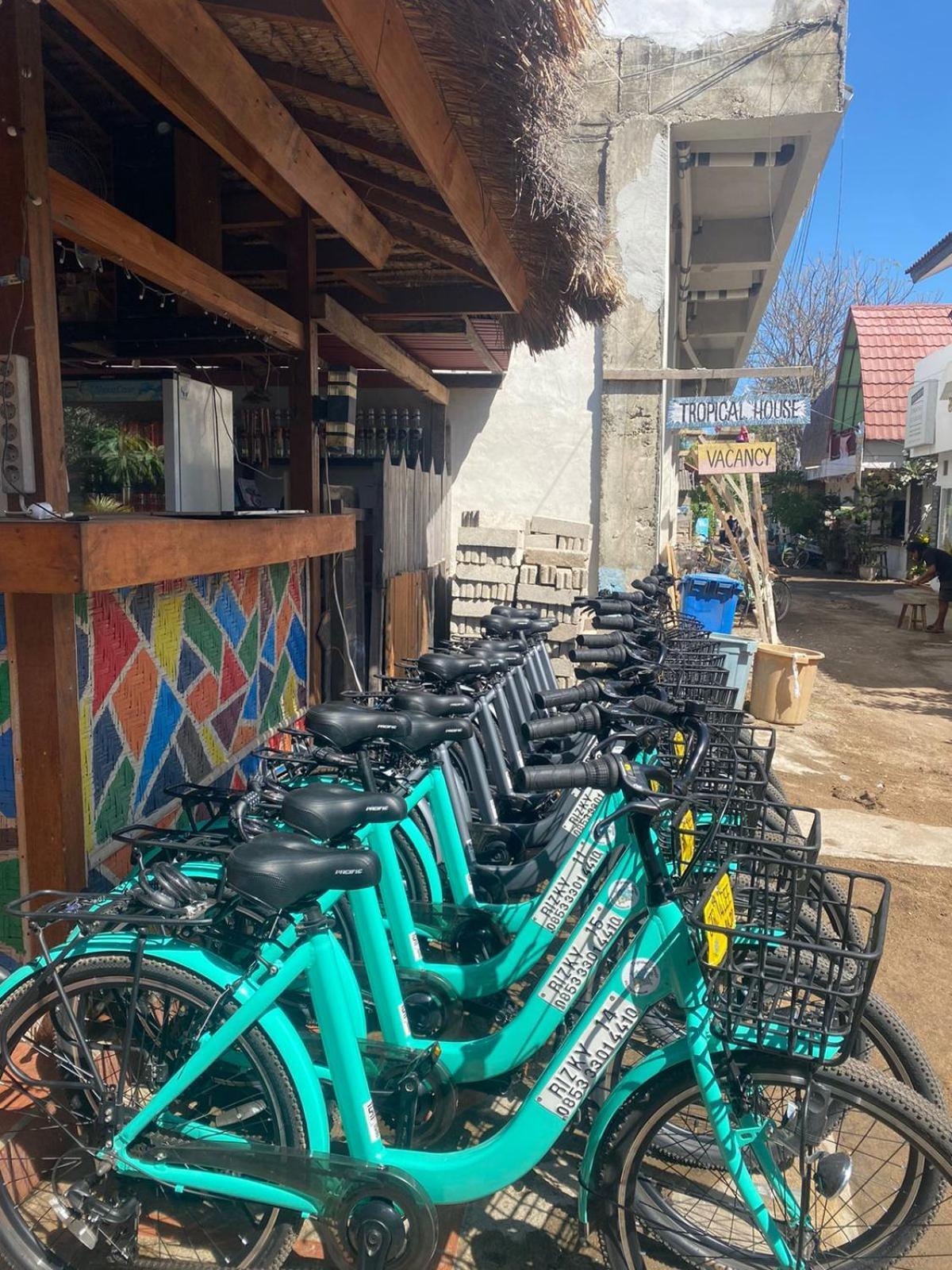 Tropical House Bungalows Gili Trawangan Dış mekan fotoğraf